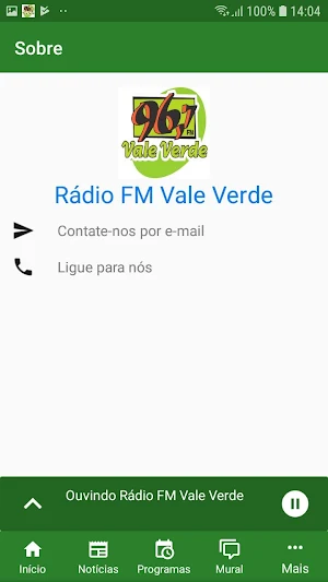 Rádio FM Vale Verde Screenshot 3