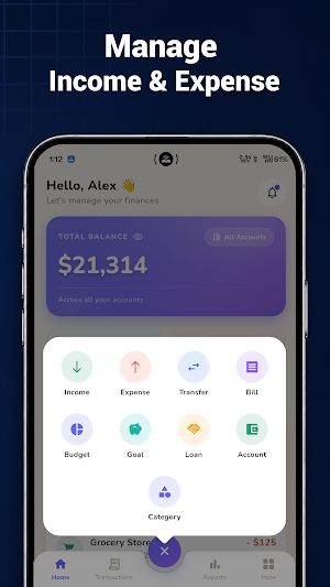 Expense Manager: Money Tracker Screenshot 1