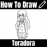How to Draw Toradora Anime