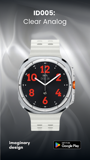 ID005: Clear Analog Face Screenshot 1