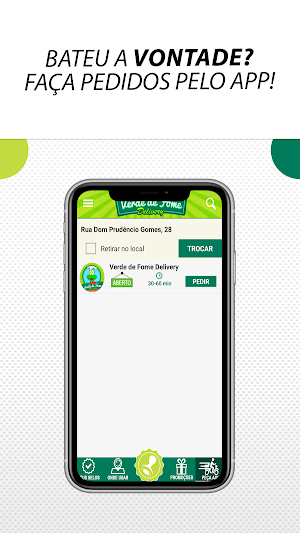 Verde de Fome Delivery Screenshot 3