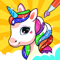 Unicorn Coloring Book & Unicorn Games for Girls