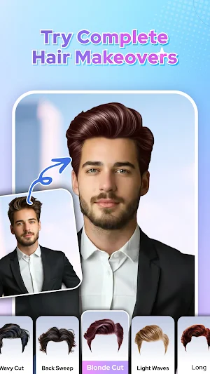 Hair Style Hair Color Makeover Screenshot 3