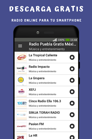 Radio Puebla México Estaciones Screenshot 0