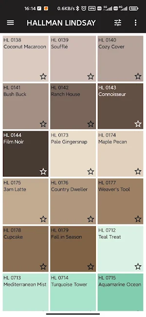 Hallman Lindsay Paint Colors Screenshot 2