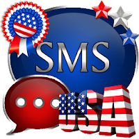 Independence Day Go SMS theme