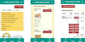 Aroma India Bloomington Screenshot 1