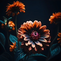 Black Floral Wallpapers
