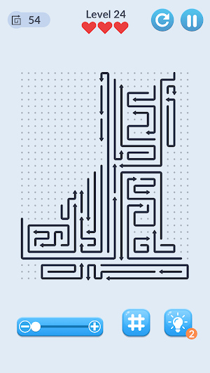 Zen Arrows: Empty Maze Screenshot 1