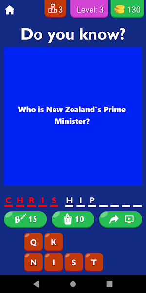 Oceania Countries Leaders Game Screenshot 3