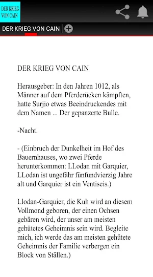 DER KRIEG VON CAIN Screenshot 3