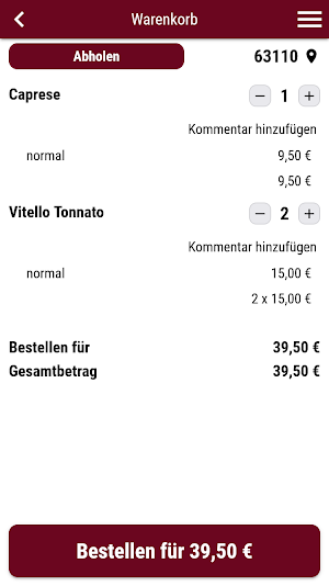 Lieferservice La Dolce Vita Screenshot 1