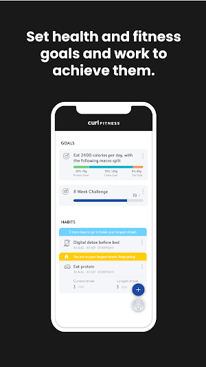 Curl Fitness Screenshot 3
