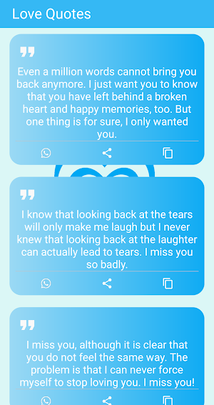 Love Quotes Screenshot 2