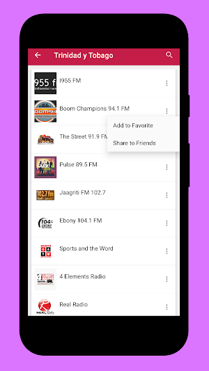 Radio Trinidad and Tobago + Stations FM AM Online Screenshot 1
