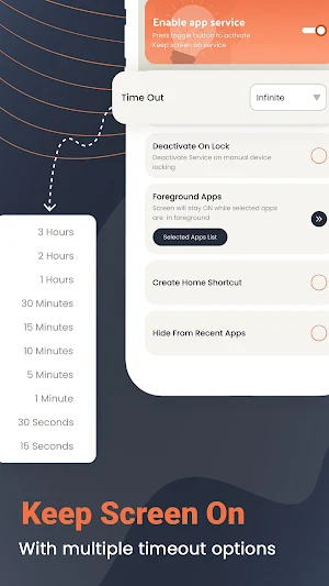 Keep Screen ON Longer Time Screenshot 3