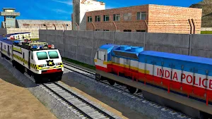 Indian Police Train Simulator Screenshot 1