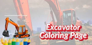 excavator games - coloring Screenshot 3