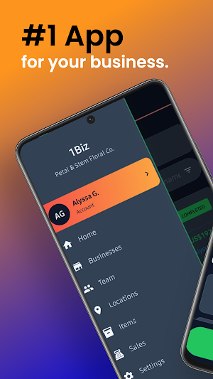 1Biz App Screenshot 0