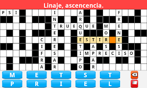 Crucigrama Español Screenshot 0