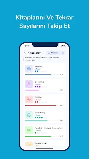 Tusiyer App - TUS Kronometre ve Çalışma Uygulaması Screenshot 3