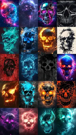 Skull Wallpapers - HD Gallery Screenshot 2