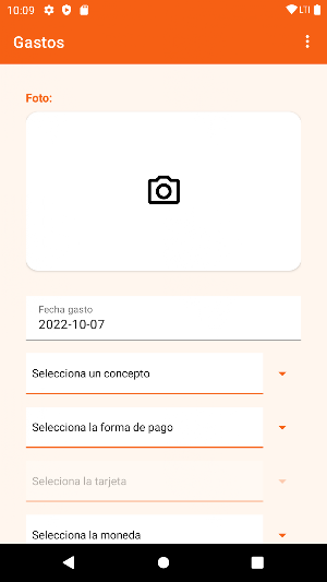 Spiga+ Gastos Screenshot 2