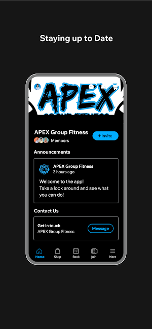 APEX Group Fitness Screenshot 2