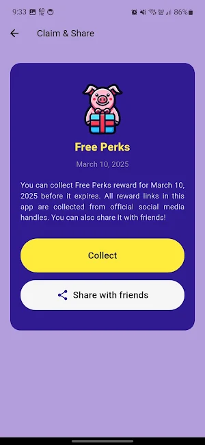 MMGifts: Daily Boosters Links Screenshot 3