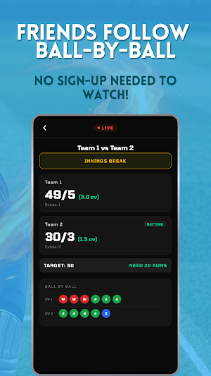 Turf Cricket Scorer Screenshot 3