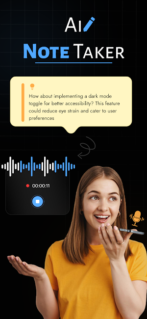 AI Note Taker : Voice Note AI Screenshot 0