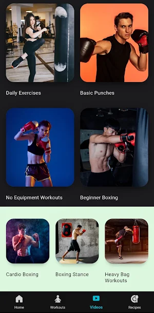 Boxing Training at Home Screenshot 1