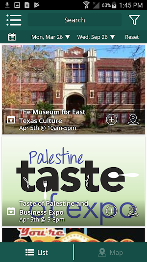 Visit Palestine, TX Screenshot 1