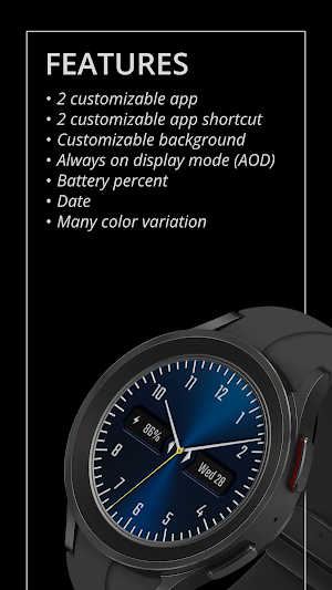 DADAM38B Analog Watch Face Screenshot 1