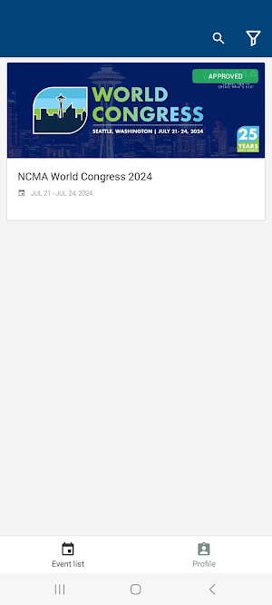 NCMA Events Screenshot 2