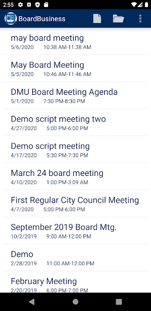 Orbit BoardBusiness Screenshot 0
