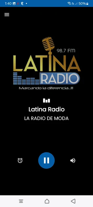 Latina Radio - Albania Screenshot 1