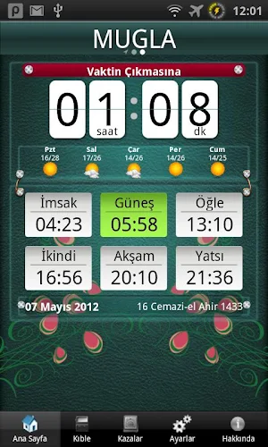 Ezan Vakti Pro Lite Screenshot 0