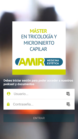 AMIR Máster en Tricología y Microinjerto Screenshot 0
