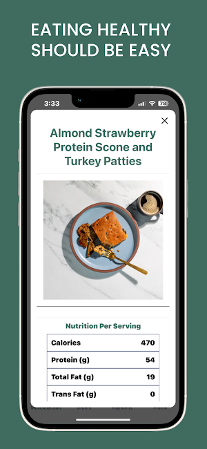 EatClean App Screenshot 1