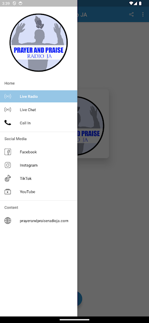 Prayer and Praise Radio JA Screenshot 2