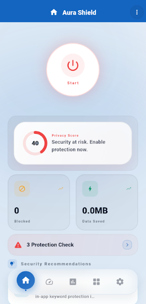 Aura Shield: Ad Block VPN Screenshot 0