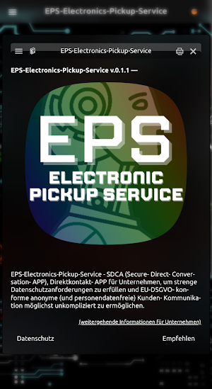 EPS-Electronics-Pickup-Service Screenshot 0