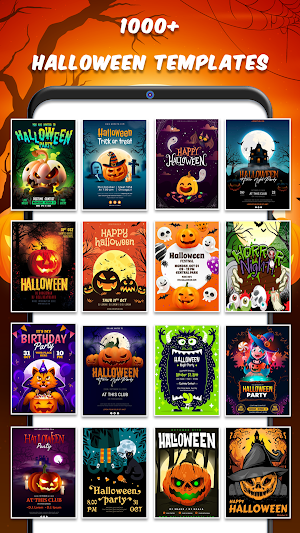 Halloween Party Invitations Screenshot 0