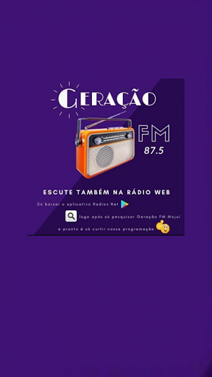 Rádio Geração Mojui FM 87.5 Screenshot 0