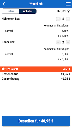 Imbiss Rhodos & Schnitzelhaus Screenshot 2