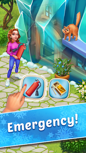 Coldscapes: My Match-3 Family Screenshot 2