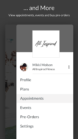 All Inspired Fitness Screenshot 0