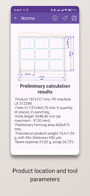 Norma - thermoforming tools Screenshot 1