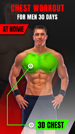 Chest Workout For Men 30 Days Screenshot 0